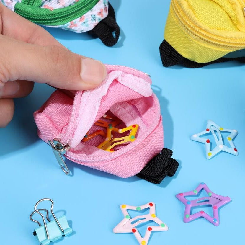 for LABUBU 30cm Doll 1/6 BJD Doll Mini Bag Backpack Mini Doll Bag Doll House Decoration Toy Accessories for Gifts Halloween, Christmas Gift
