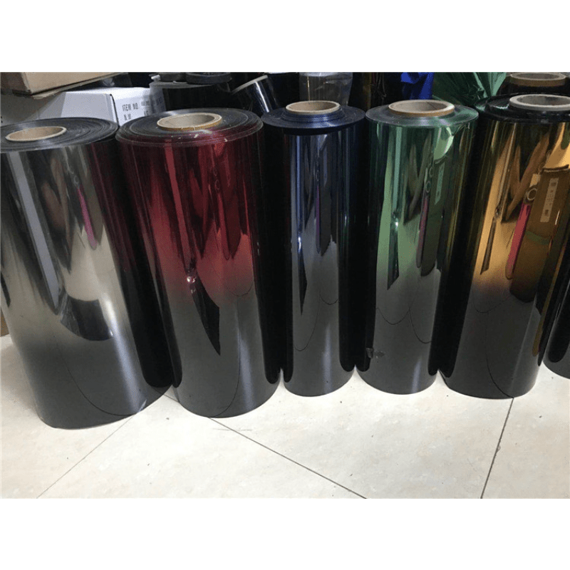 1pc Automotive Dual Color Film Gradient Insulation Film Explosion-proof Window Sunshade Film Solar Film Automotive Color Contrast Film 19.6x118.1 Inch