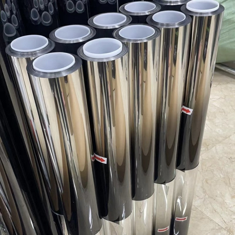 1pc Automotive Dual Color Film Gradient Insulation Film Explosion-proof Window Sunshade Film Solar Film Automotive Color Contrast Film 19.6x118.1 Inch