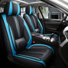Full Set Car Seat Covers, Sport Style, Universal Fit, Full Coverage, Breathable Mesh, Lumbar Support, Trendy Automotive Seat Protector, All-Season
