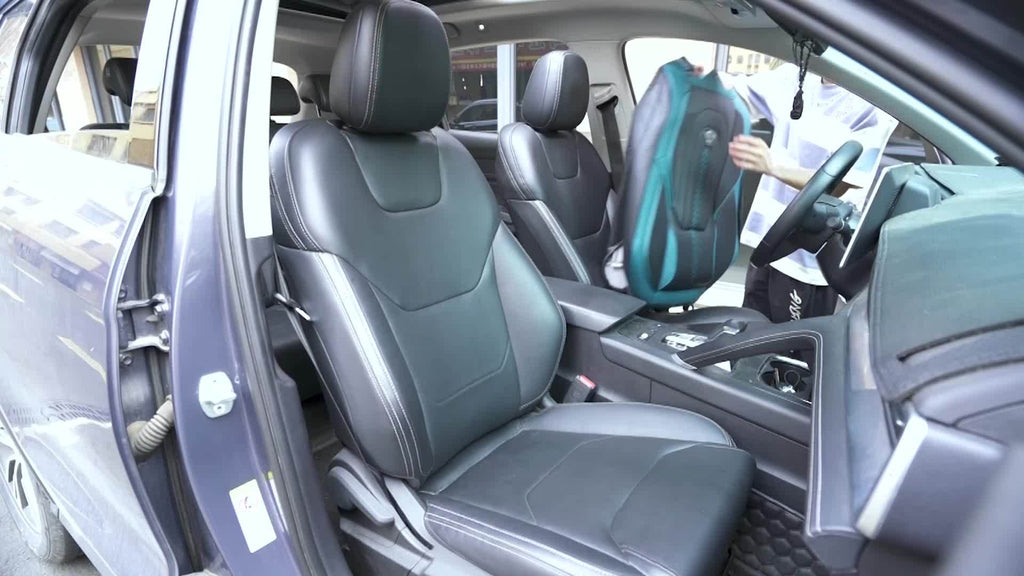 Red Rain PU Leather Car Seat Cover Breathable Universal Car Seat Covers For Front And Rear Seats 13pcs Automotive Seat Cushion Cover Fit Car Truck SUV Van