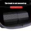 1pc Car Trunk Organizer Storage Box Collapsible Auto Cargo Storage Container Toys Food Storage Bag Car Stowing Automotive Accessories
