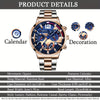 Fashion Men Watches Bracelet Men's Business Calendar Watch Stainless Steel Quartz Wristwatch Men Gift Watches