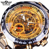 Winner Mechanical Sport Design Bezel Men's Watches, Skeleton Wristwatch, Men's Accessories