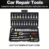Car Repair Tools, Automotive Maintenance Repairing Tool Accessories Multi-Purpose Repair Tool Set – Ratchet Torque Wrench & Screwdrivers, Portable Auto & Bike &motorcycle Maintenance Kit