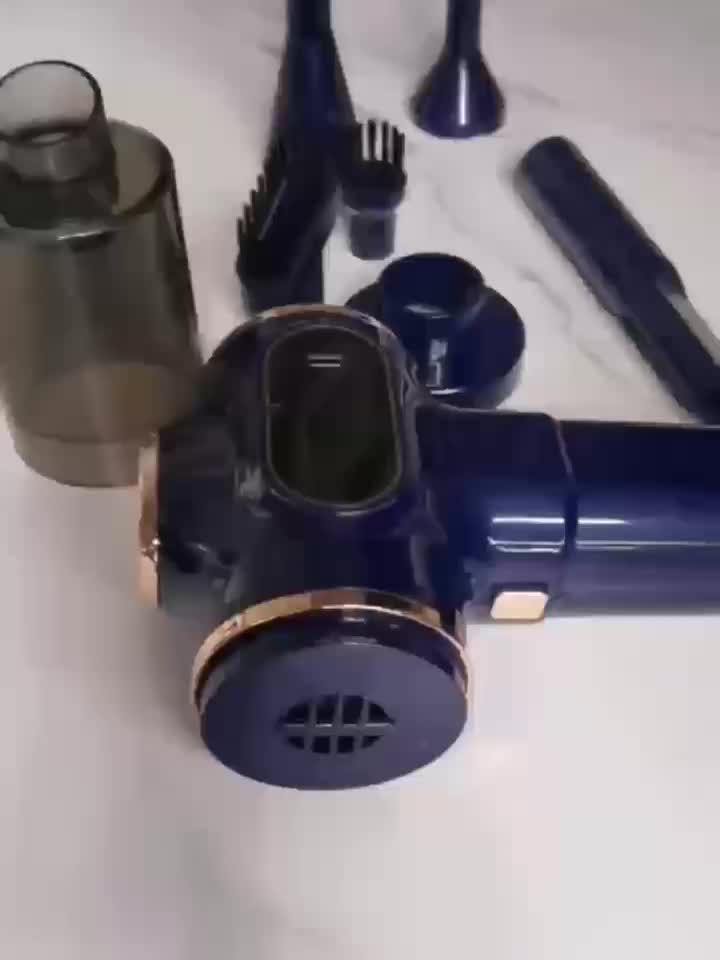 4000mAh High-Power Portable Vacuum Cleaner - Strong 45W Suction, 3.5Pa Pressure, USB Rechargeable, Lightweight, Cordless, Multi-Surface Cleaning for Household, Automotive, Office - Ideal for Quick Cleanups and Pet Owners