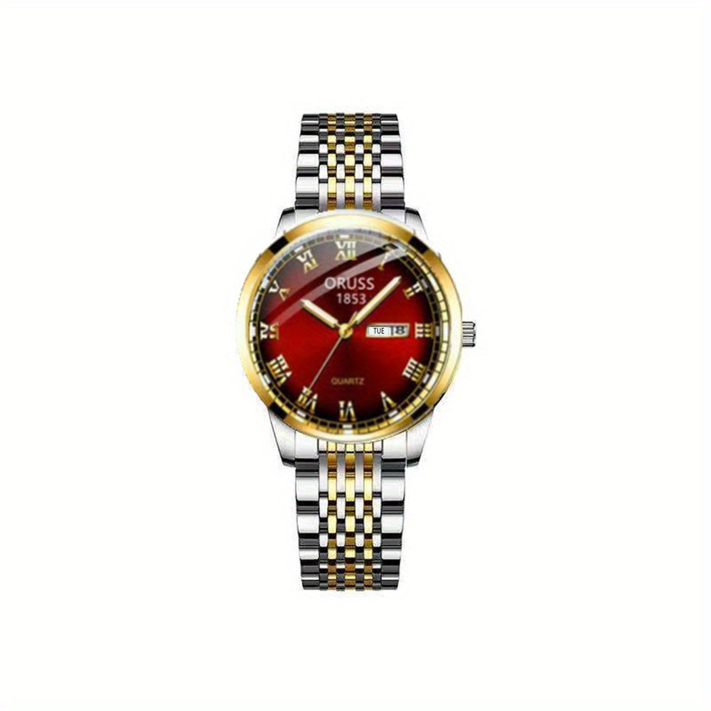 Classic Personality Retro Women's Watches Durable Double Calendar High-end Fashion And Gentle Generous Woman Watch