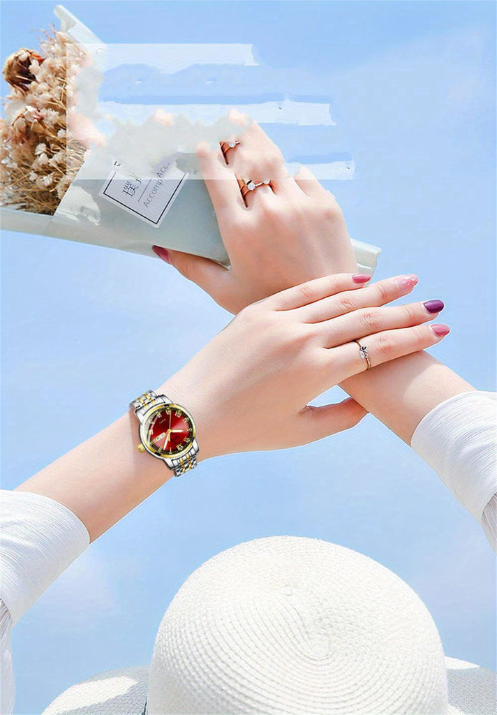 Classic Personality Retro Women's Watches Durable Double Calendar High-end Fashion And Gentle Generous Woman Watch