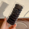 9 Pcs Spiral Hair Ties No Crease, Coil Hair Ties, Phone Cord Hair Ties, Women Ponytail Holder Elastics