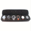 6-Watch Storage Case - Durable Hard-Shell Protection, Spacious Interior, Plush Soft Pillow - Portable Travel Case for Watches, Ideal for Home Storage and Organization