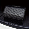 1pc Car Trunk Organizer Storage Box Collapsible Auto Cargo Storage Container Toys Food Storage Bag Car Stowing Automotive Accessories