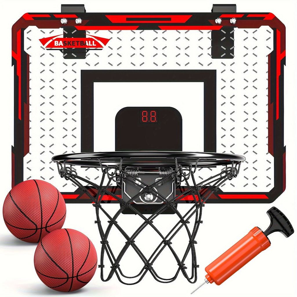 Indoor Basketball Hoop For Kids, Door Room Basketball Hoop, Mini Basketball Hoop With 2 Balls, Basketball Toys sea and beach accessories
