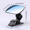 Wide Angle Convex Rearview Mirror, Adjustable Car Interior Mirror for Backseat, Automotive Accessories