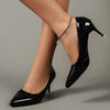 Women's Solid Color Stiletto Heels, Elegant Pointed Toe Work Pumps, Lightweight Dress Pumps