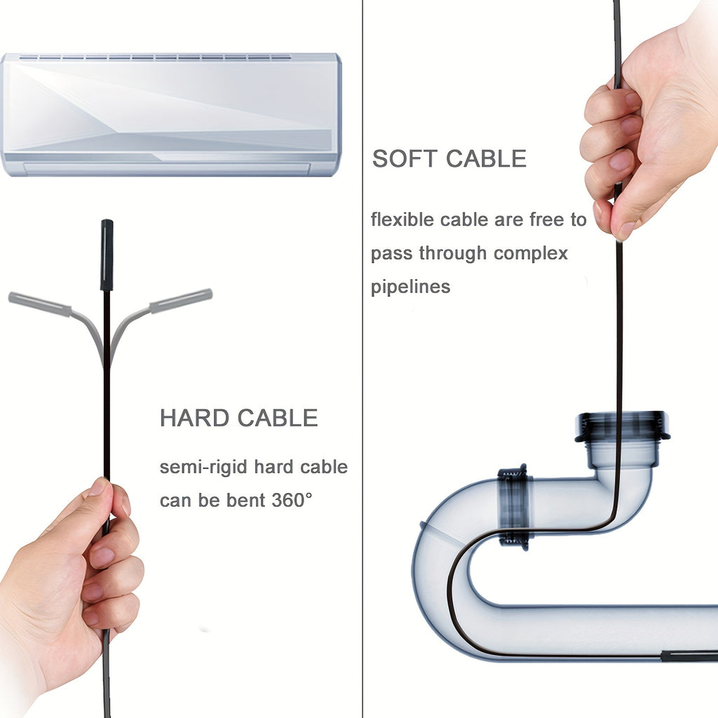 5Mm/0.196In Mini Camera Industrial Cameras Endoscope, Android Mobile Phone Camera, Pipeline Detection, Industrial, Automotive Repair, Carbon Deposition, Visual Repair, Air Conditioning 1-10M Probe