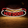 Hot Dog Neon Wall Decoration Neon Business Sign Hot Dog Shop Fast Food Restaurant Christmas Birthday Party Gift