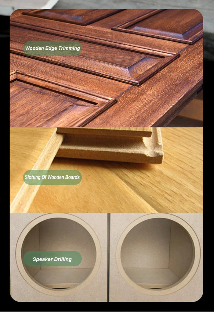 800W 6 Speed Electric Trimming Machine 33000rpm Woodworking Milling Engraving Hand Wood Edge Router Trimmer Home DIY Power Tools