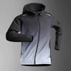 Quick Dry Men's Cycling Jacket Sports Running Outdoor Fitness Hooded Waterproof Motorcyclist Coat Gym Outdoor Skin Windbreaker