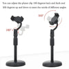 Suporte Tripé Para Celular de Mesa com Altura Ajustavel Apoio Celular