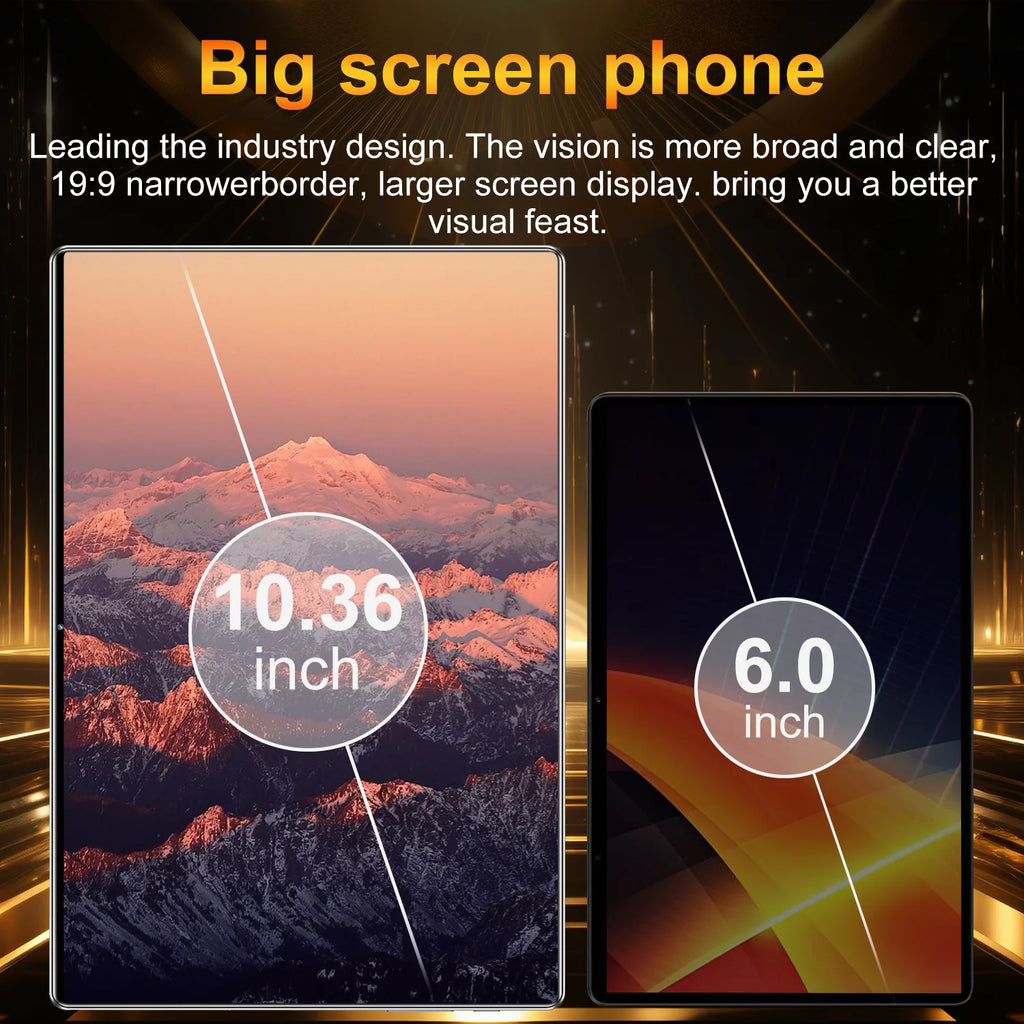 Global Version NEW Original Pad Tablet 10.36 inch HD 5K Android 13 16GB+1T 16MP+32MP 12000mAh 5G Dual SIM WiFi GPS