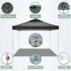 3x3m Gazebo Pop Up Canopy Tent Waterproof Foldable Gazebo Height Adjustable Party Tent For Beach Garden PartyCamping No Sidewall