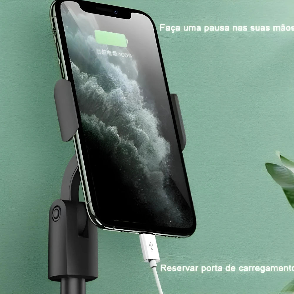 Suporte Tripé Para Celular de Mesa com Altura Ajustavel Apoio Celular