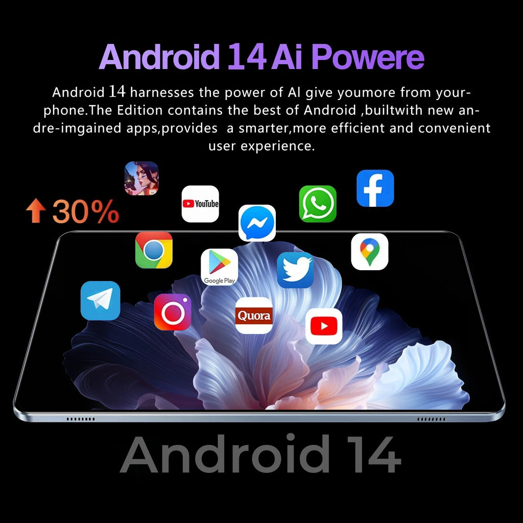 2025 Global New 10.36 inch tablet Android 14 Pad 15 Pro 16GB 1TB Snapdragon 8 Gen2 4KHD 5G WIFI Bluetooth WPS 20000mAh tablets