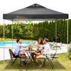 3x3m Gazebo Pop Up Canopy Tent Waterproof Foldable Gazebo Height Adjustable Party Tent For Beach Garden PartyCamping No Sidewall