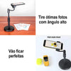 Suporte Tripé Para Celular de Mesa com Altura Ajustavel Apoio Celular