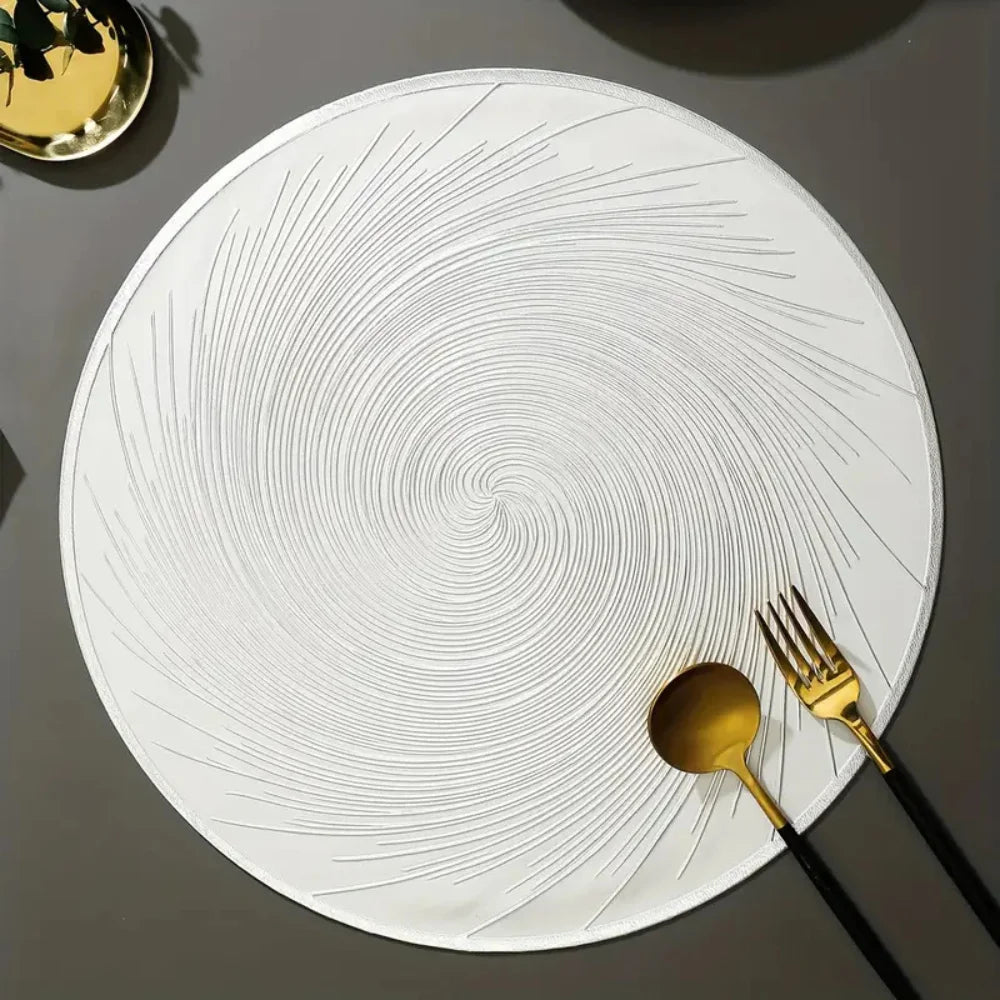 Set 4 Pieces American Game Impermeable Fabric Polyester Non-slip Dining Kitchen Table