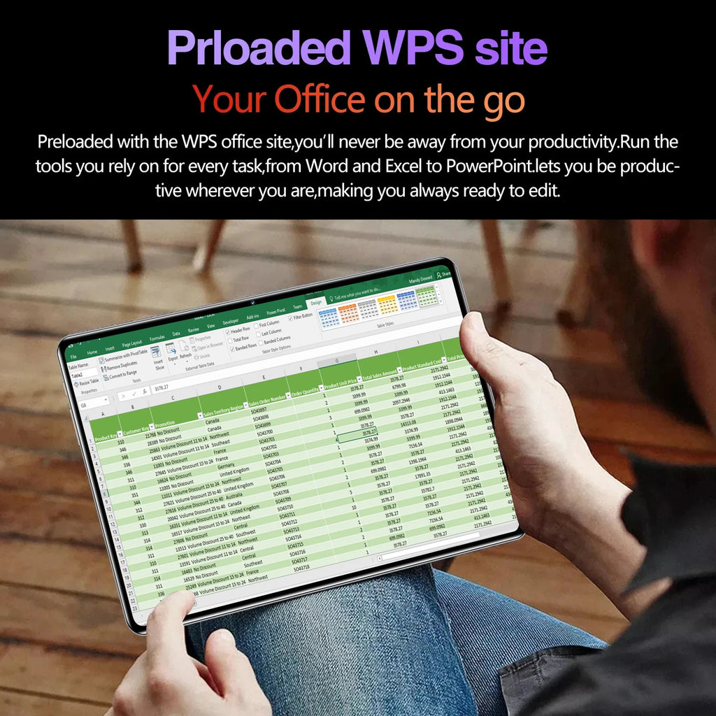 2025 Global New 10.36 inch tablet Android 14 Pad 15 Pro 16GB 1TB Snapdragon 8 Gen2 4KHD 5G WIFI Bluetooth WPS 20000mAh tablets