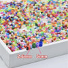 2.6mm 1000pcs Hama Beads Blue green purple Perlen Iron Beads for Kids Handmade Christmas Gift Educational Toy Diy Puzzles