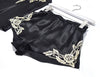 Summer  silk pajamas women's Sleepwear Nighty Panty Silk Nighty lace large home clothes 4XL Camisole shorts two-piece sexy