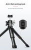 Ulanzi U-Vlog lite Mini Tripod with 360° Ball Head & Cold Shoe Selfie Stick Tabletop Tripod for Camera iPhone Android Phone DSLR