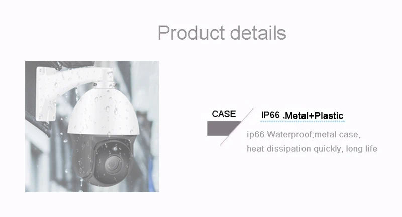 Laser Infrared Metal Auto Tracking Cruise 8MP 4K 54X Optical Zoom 360° Audio ONVIF POE PTZ Speed Dome Surveillance IP Camera