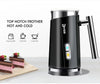 DEVISIB 3 in 1 Electric Milk Frother 300ml Automatic Hot and Cold Foam Maker for Coffee Latte Cappuccino Macchiato Hot Chocolate