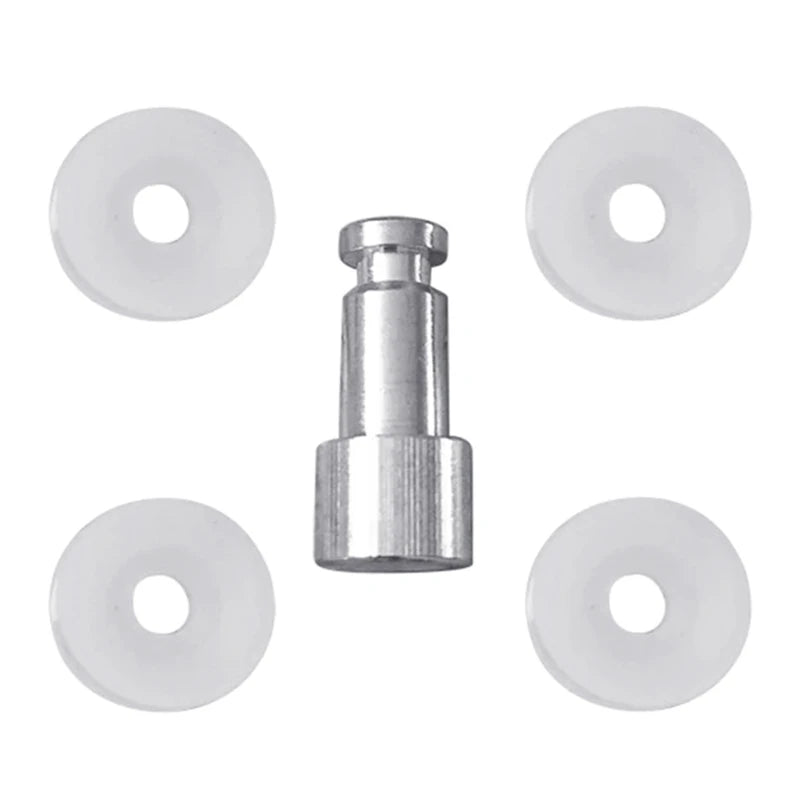 Y98B Universal Replacement Floater And Sealer For Kitchen Pressure Cooker 1 Float Valve + 4 Sealing Washers Kitchen Dining - Mighty Dollars