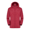 LNGXO Hiking Waterproof Jacket Women Men Camping Running Sun-Protective Windbreaker Quick Dry Outdoor Sport Rain Coat Unisex