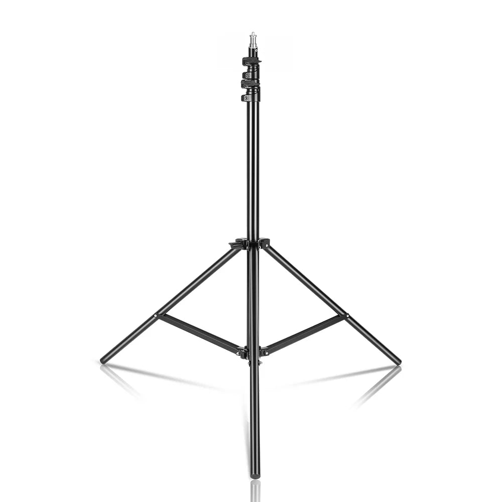 Heavy Duty Metal 2m 2.4m 2.8m Tripod Light Stand Max Load to 5KG Tripod for Photo Studio Softbox Video Flash ReflectorLighting