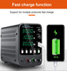 Wanptek Adjustable DC Power Supply 30V 10A 60V 5A Lab Bench Power Source Stabilized Power Supply Voltage Regulator Switch 120V