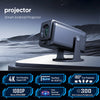 1080p Android 13 AUTO TOF Focus Everycom V1 Decoding 4k 1080p Projector Mini Pic Stand Projector Outdoor Portable Projector