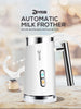 DEVISIB 3 in 1 Electric Milk Frother 300ml Automatic Hot and Cold Foam Maker for Coffee Latte Cappuccino Macchiato Hot Chocolate
