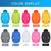LNGXO Hiking Waterproof Jacket Women Men Camping Running Sun-Protective Windbreaker Quick Dry Outdoor Sport Rain Coat Unisex