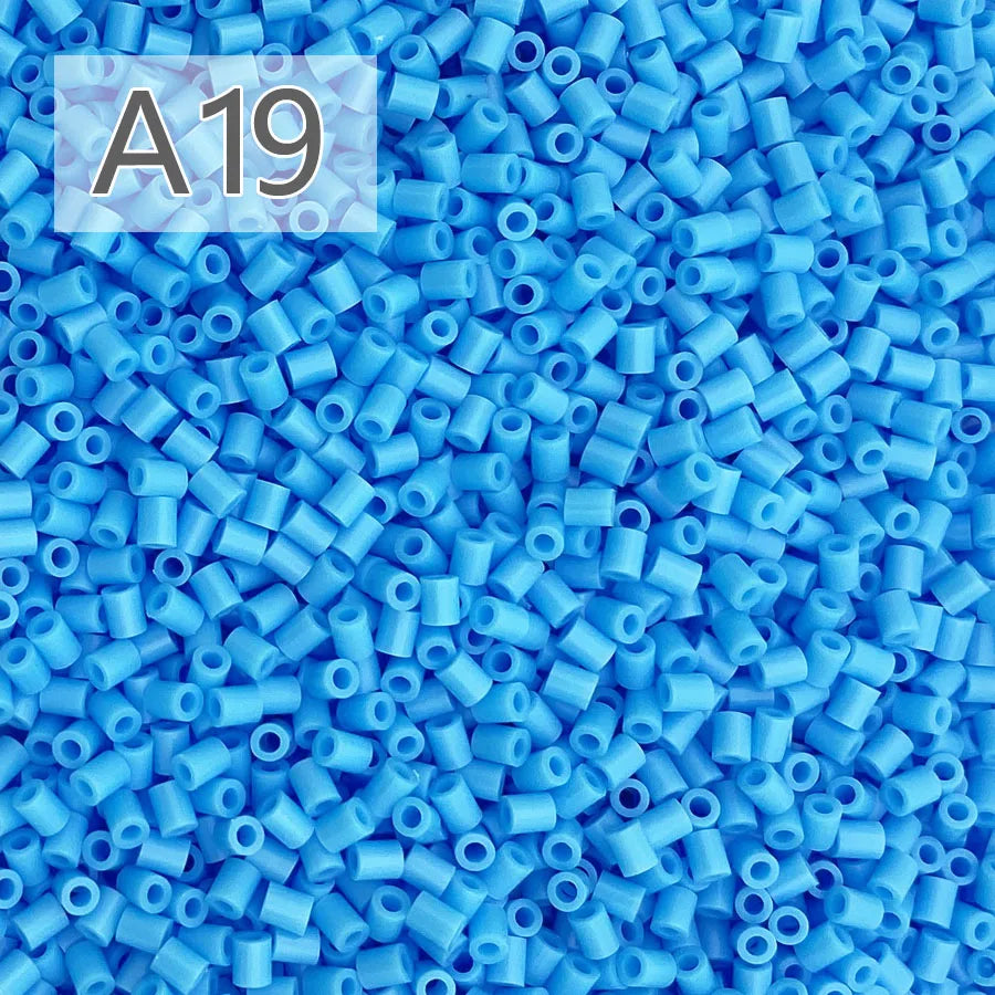 2.6mm 1000pcs Hama Beads Blue green purple Perlen Iron Beads for Kids Handmade Christmas Gift Educational Toy Diy Puzzles