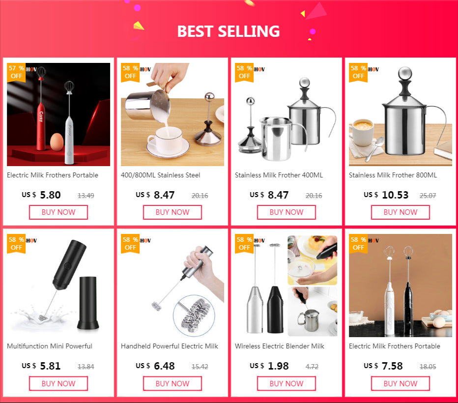 Handheld Electric Milk Frother Mini Foamer Coffee Maker Egg Beater For Chocolate Cappuccino Stirrer Portable Blender Whisk Tools