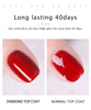 Vendeeni 15ml Diamond Top Coat For Gel Nail Polish Reinforce Long Lasting UV Soak Off Gel Varnish High Light Nail Art Primer Gel