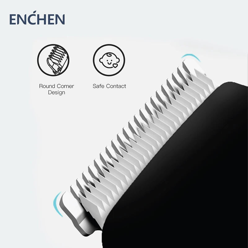 ENCHEN Boost Replacement Hair Clipper Blades Boost Nano Ceramic Cutter Head White Black Brand Original