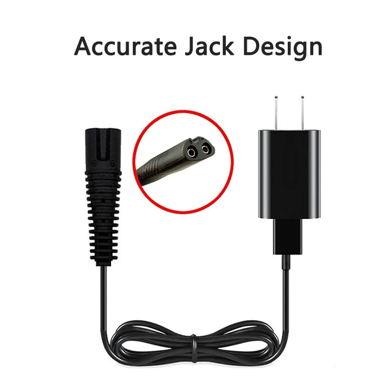 Universal Charger for Braun Shaver Series Series 1 2 3 4 5 6 7 9 C Z Charging Cable 5V 1A AC Power Adapter Braun Charger Cord