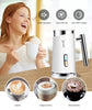 DEVISIB 3 in 1 Electric Milk Frother 300ml Automatic Hot and Cold Foam Maker for Coffee Latte Cappuccino Macchiato Hot Chocolate