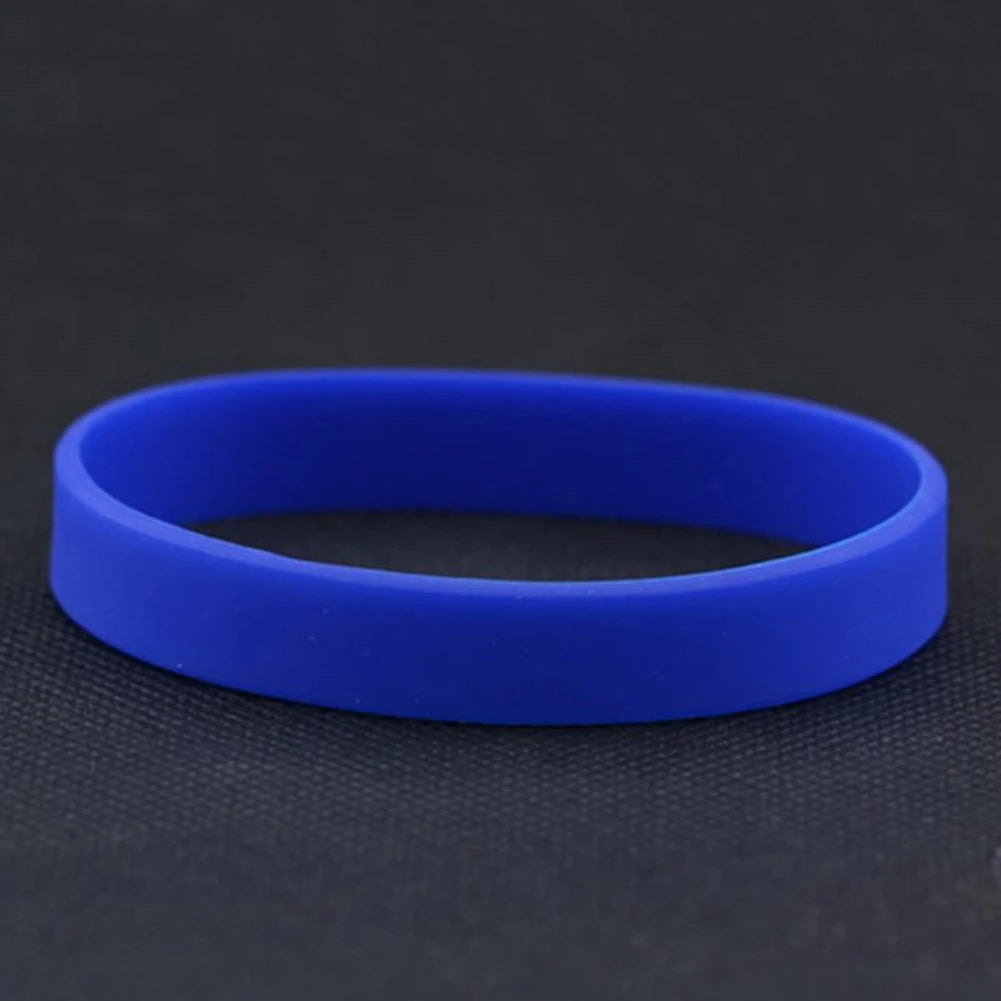 Casual Sports Fitness Silicone Rubber Elasticity Wristband Cuff Bracelet Basketball Sports Wrist Band Силиконовый браслет